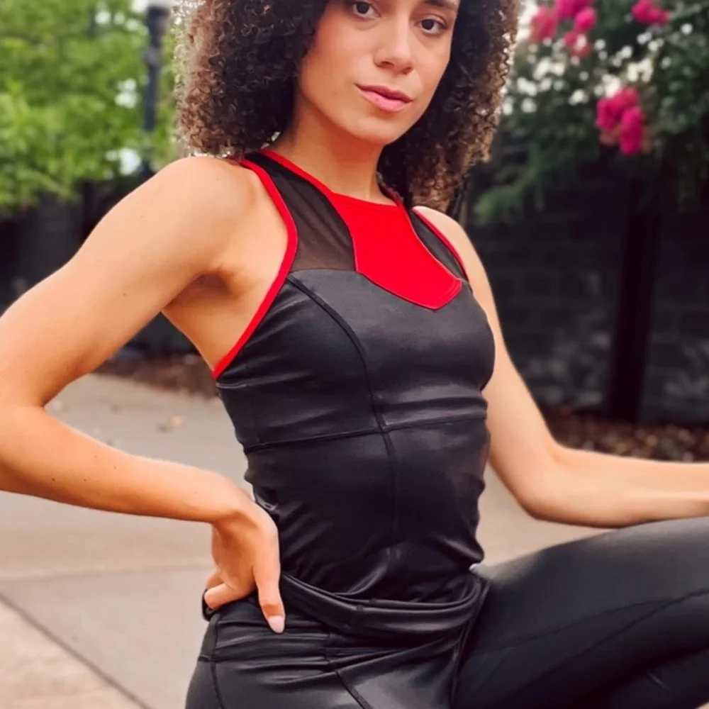 Crowned Athletics Dark Widow Athletic Tank Top - Picture 7 of 8